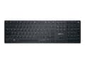 Miniatyrbild 1 av 5: CHERRY KW X ULP - Tastatur - bagbelyst - trådløs - USB, 2.4 GHz, Bluetooth 5.2 - QWERTY - Pan Nordic - tastkontakt: CHERRY MX Ultra Low Profile - sor