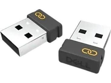 DELL WR3, USB-vastaanotin, 14 mm, 19,7 mm, 6,5 mm, 1,98 g, Musta