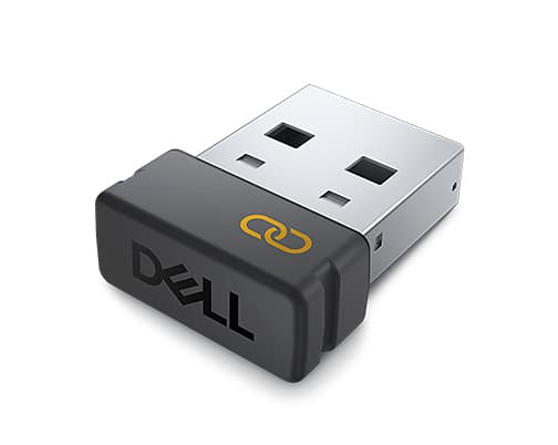 DELL WR3, USB-vastaanotin, 14 mm, 19,7 mm, 6,5 mm, 1,98 g, Musta