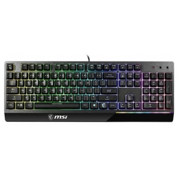 Spilletastatur MSI Vigor GK30 USB 2.0 RGB Svart