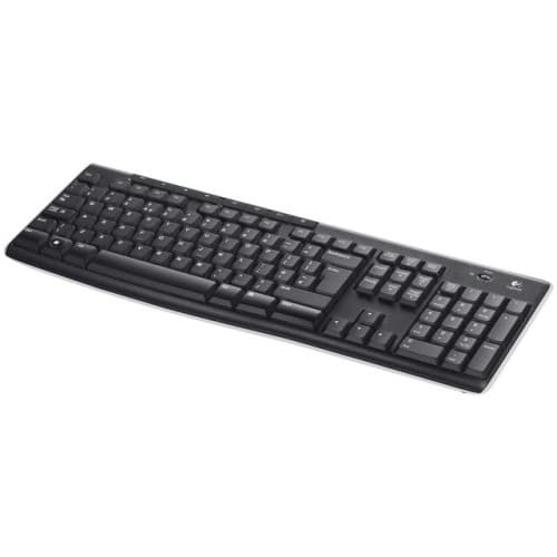 Tangentbord LOGITECH K270 trådlös svart