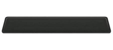 MANHATTAN ergonomisk tastatur håndledsstøtte Vandafvisende 445 x 100 mm overflade blødt skum skridsikker bund sort (425520)
