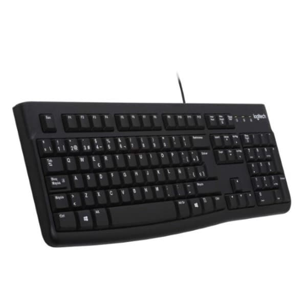 Tangentbord Logitech K120 Svart
