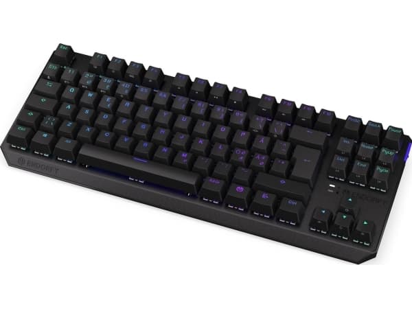 Endorfy Thock TKL - Tastatur - bakgrunnsbelyst - løsvekt Sort