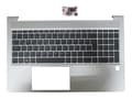 Miniatyrbild 1 av 2: HP - Ersättningstangentbord för bärbar dator - bakgrundsbelyst - portugisisk - med övre skydd - för EliteBook 650 G9 Notebook