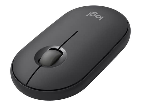Logitech Pebble 2 Combo for Mac - Sats med tangentbord och mus - trådlös - Bluetooth LE - QWERTY - USA, internationellt - tonal graphite grafit