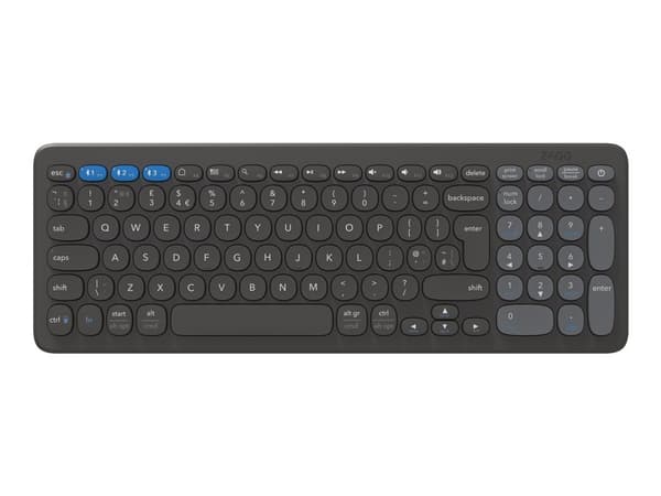 ZAGG - Tangentbord - mellanstorlek - trådlös - Bluetooth - Nordisk