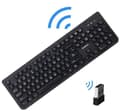 Miniatyrbild 7 av 7: Smart Tangentbord Trådlöst USB 2,4 GHz KAKUSIGA