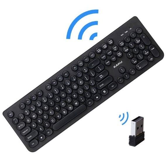 Smart Tangentbord Trådlöst USB 2,4 GHz KAKUSIGA