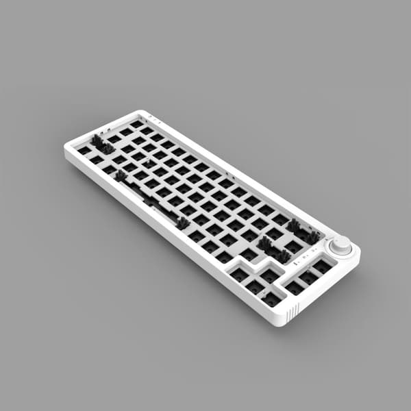 GAMAKAY LK67 Tangentbord Anpassat Kit 67 tangenter RGB Hot Swappable 3pin/5pin Switch 65% Programmerbar Trippelläge Trådbunden bluetooth 5.0 2.4GHz Ke