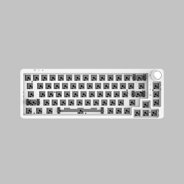 GAMAKAY LK67 Tangentbord Anpassat Kit 67 tangenter RGB Hot Swappable 3pin/5pin Switch 65% Programmerbar Trippelläge Trådbunden bluetooth 5.0 2.4GHz Ke