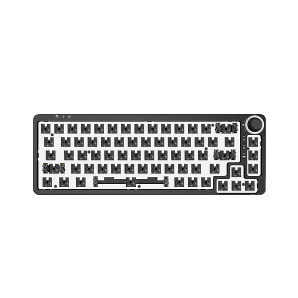 GAMAKAY LK67 Tangentbord Anpassat Kit 67 tangenter RGB Hot Swappable 3pin/5pin Switch 65% Programmerbar Trippelläge Trådbunden bluetooth 5.0 2.4GHz Ke