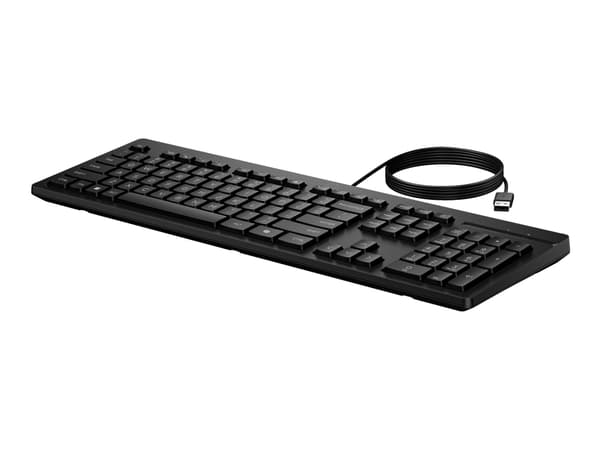 HP 125 - Tastatur - USB - Norsk - for HP 34; Laptop 15; Pro Mobile Thin Client mt440 G3