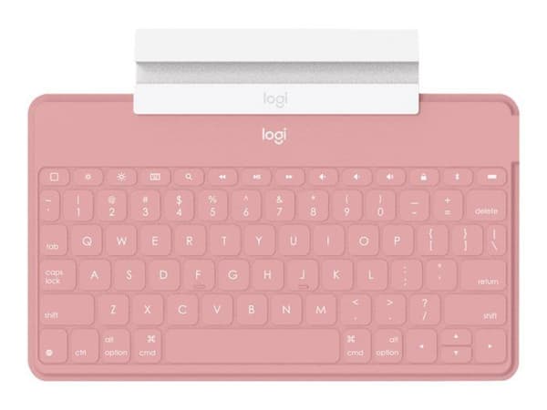 Tangentbord - Logitech - Keys-To-Go - QWERTZ - Bluetooth - Roséblush