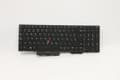 Miniatyrbild 1 av 2: Lite-On - Ersättningstangentbord för bärbar dator - med Trackpoint, UltraNav - QWERTY - spansk - för ThinkPad L15 Gen 1 20U7, 20U8