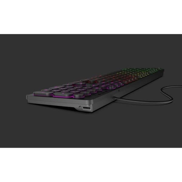 RGB trådbundet tangentbord - MOBILITY LAB - ML306858 - AZERTY - Flerfärgad bakgrundsbelysning - Runda tangenter