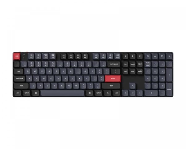 K5 Pro Low Profile Hotswap Trådløs Tastatur RGB Aluminum [Gateron Brown]