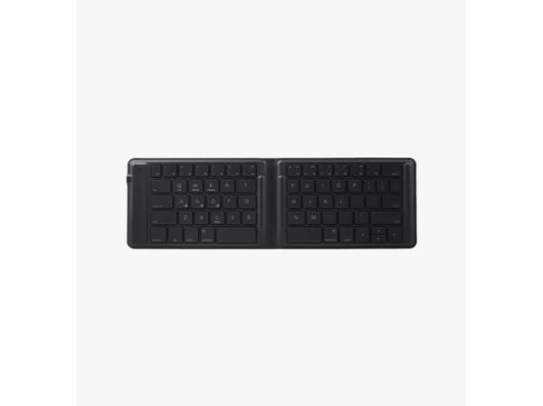 UNIQ Forio kokoontaitettava Bluetooth-näppäimistö musta/yönmusta