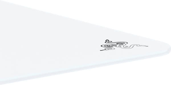 Razer Atlas Gaming Mouse Pad - Premium härdat glas - 40 x 45 cm - Vit