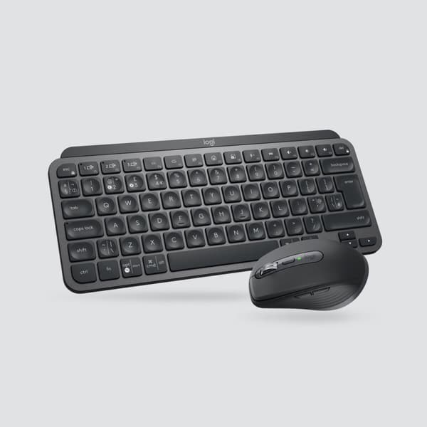 Trådløs Tastatur Logitech 920-011061 Qwerty US Grafitt