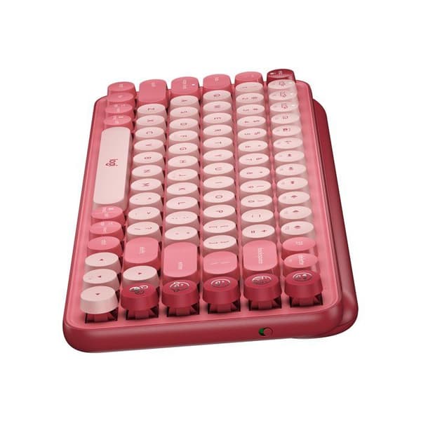 Klaviatur - Logitech - POP Tangenter - Trådlös - QWERTY - Pan Nordisk - Bruna Taktila
