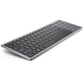 Miniatyrbild 4 av 4: DELL KB740 trådlöst tangentbord - tyskt QWERTZ - grått, svart - RF + Bluetooth - 36 månaders batteritid