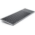 Miniatyrbild 2 av 4: DELL KB740 trådlöst tangentbord - tyskt QWERTZ - grått, svart - RF + Bluetooth - 36 månaders batteritid