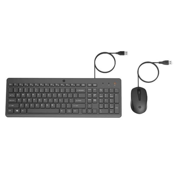 HP 150 trådbunden tangentbordsmusset - AZERTY