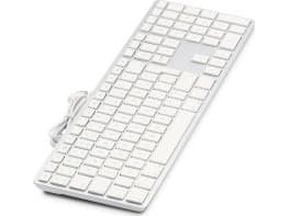 USB numeric Keyboard KB-1243, 110 keys, 2x USB, aluminum,