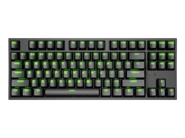 GAMING TANGENTBORD GENESIS THOR 404 TKL US RGB BAKGRUNDSBELYSNING MEKANISKT SVART KAILH BOX BRUN