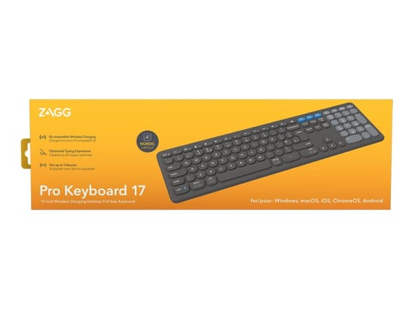 ZAGG - Tangentbord - trådlös - Bluetooth - Nordisk