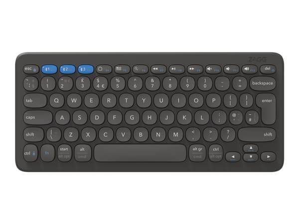 ZAGG Pro - Tastatur - 12" - trådløs - Bluetooth - QWERTY - Nordisk