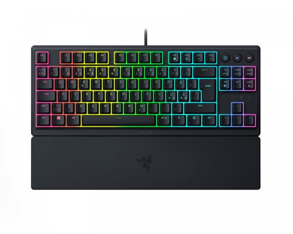 Ornata V3 TKL Low Profile Gaming Tastatur [Mecha Membrane Clicky] - Svart