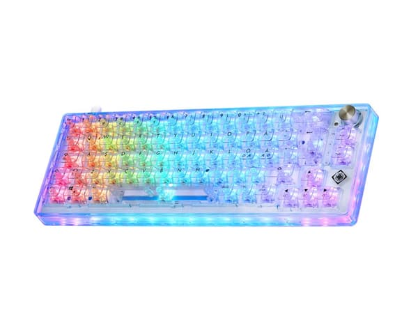 DK460 RGB 65% Hotswap Mekaaninen Näppäimistö [KTT Red]