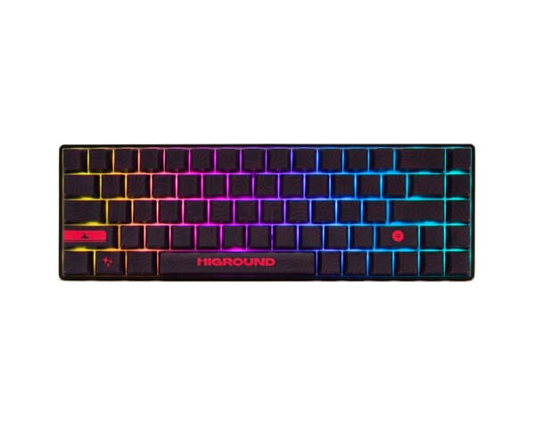 LAVAROCK Base 65 Hotswap Gaming Tastatur - ANSI [White Flame]