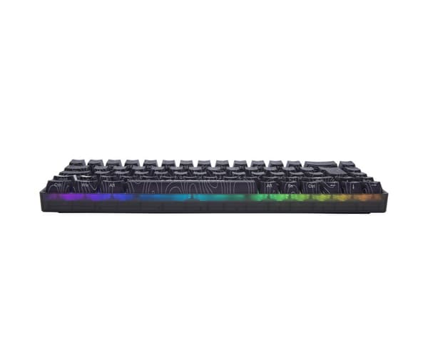 BLACKICE Base 65 Hotswap Gaming Näppäimistö - ISO UK [White Flame]