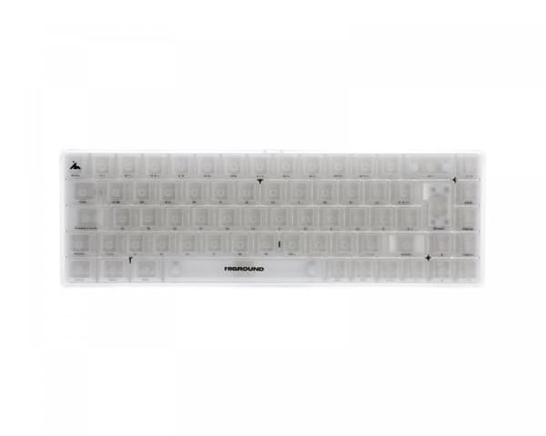 OPAL Base 65 Hotswap Gaming Keyboard - ISO German [White Flame]