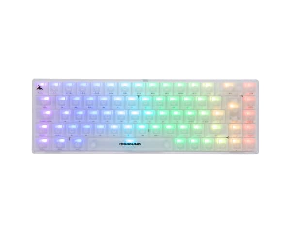 OPAL Base 65 Hotswap Gaming Keyboard - ISO German [Silent Glacier]