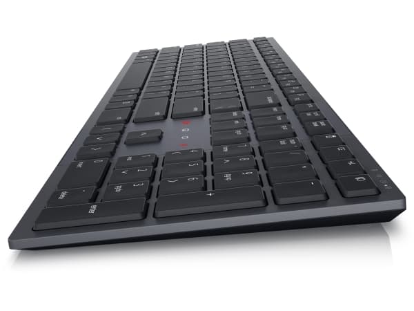 Dell Premier KB900 - Tangentbord - samarbete - bakgrundsbelyst - trådlös - 2.4 GHz, Bluetooth 5.1 - QWERTY - USA, internationellt - grafit - med 3 ye
