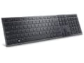 Miniatyrbild 2 av 5: Dell Premier KB900 - Tangentbord - samarbete - bakgrundsbelyst - trådlös - 2.4 GHz, Bluetooth 5.1 - QWERTY - USA, internationellt - grafit - med 3 ye
