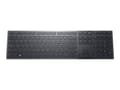 Miniatyrbild 1 av 5: Dell Premier KB900 - Tangentbord - samarbete - bakgrundsbelyst - trådlös - 2.4 GHz, Bluetooth 5.1 - QWERTY - USA, internationellt - grafit - med 3 ye
