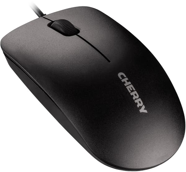 Cherry MC 1000 optinen hiiri, 1200 DPI, 3 painiketta, rulla, USB, 1,8m