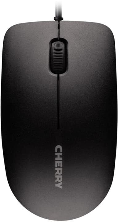 Cherry MC 1000 optinen hiiri, 1200 DPI, 3 painiketta, rulla, USB, 1,8m musta