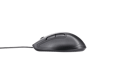 Miniatyrbild 4 av 7: Deltaco Silent Wired Office mouse 5 buttons, 600-1200 DPI, black