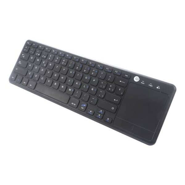 Tastatur med touchpad CoolBox CoolTouch Sort QWERTY