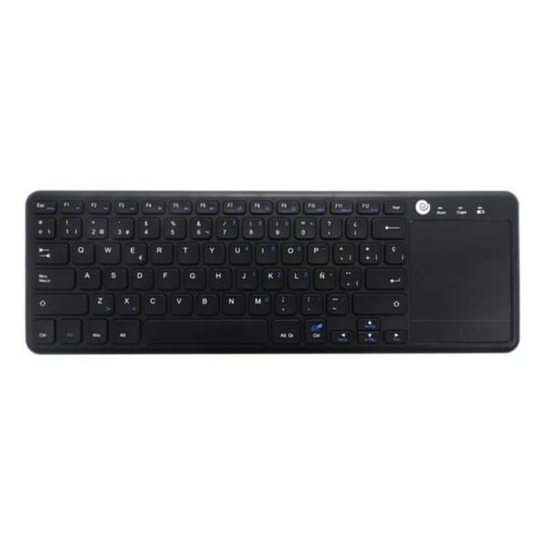 Tastatur med touchpad CoolBox CoolTouch Sort QWERTY