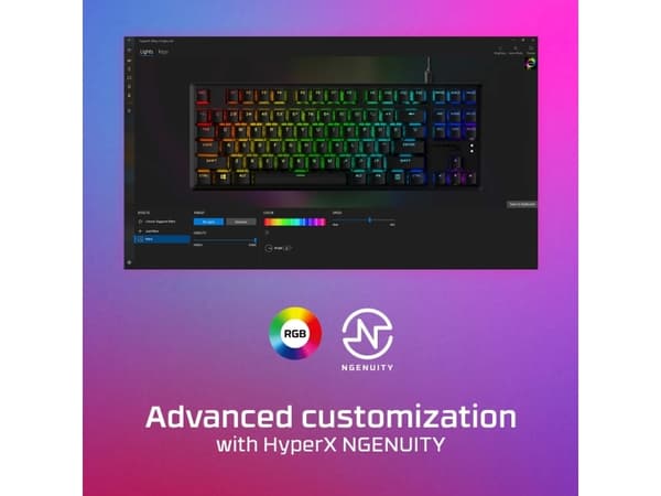 HyperX Alloy Origins Core PBT HX Blue Black 196337969810