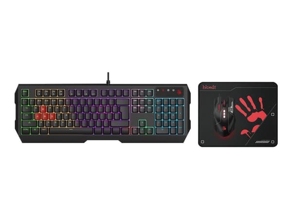 A4Tech Bloody - Sett med mus og tastatur