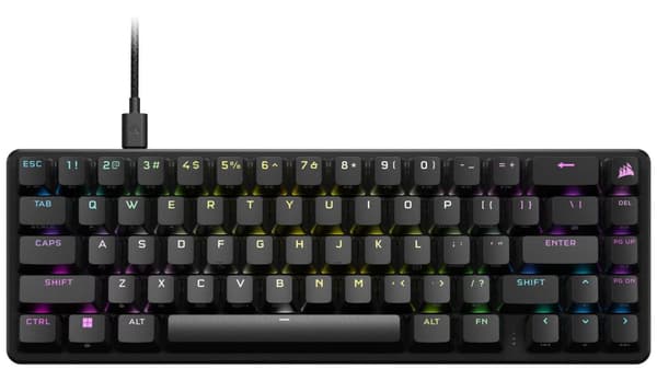 Corsair | K65 PRO MINI RGB | Black | Mechanical Gaming Keyboard | Wired | NA | USB Type-A | 600 g | OPX