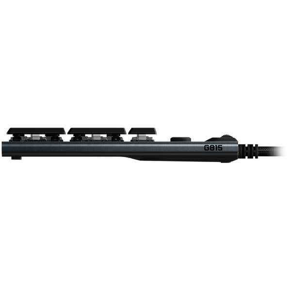 LOGITECH G815 Corded LIGHTSYNC Mechanical Gaming Keyboard - CARBON - US INT'L - TACTILE